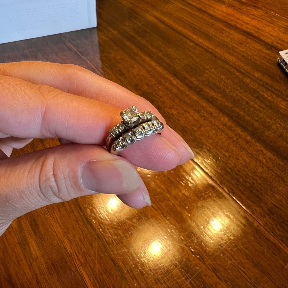 Bridal Wedding Ring Set